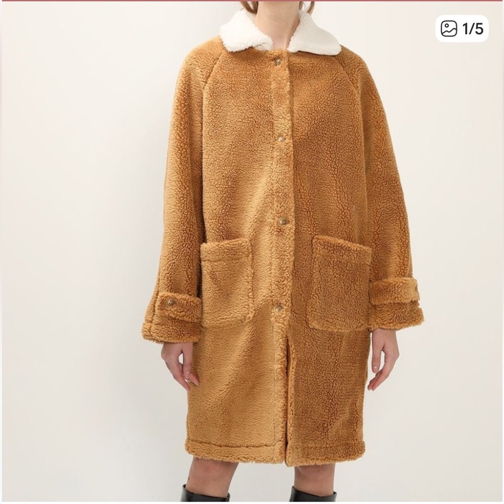 Storets Two Tone Teddy Coat